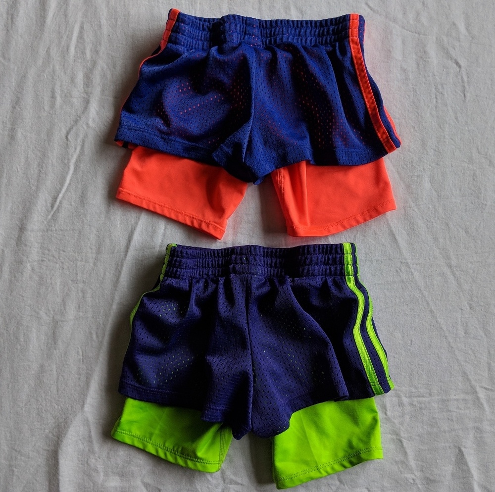Girl's Champion C9 Shorts - Set of 2